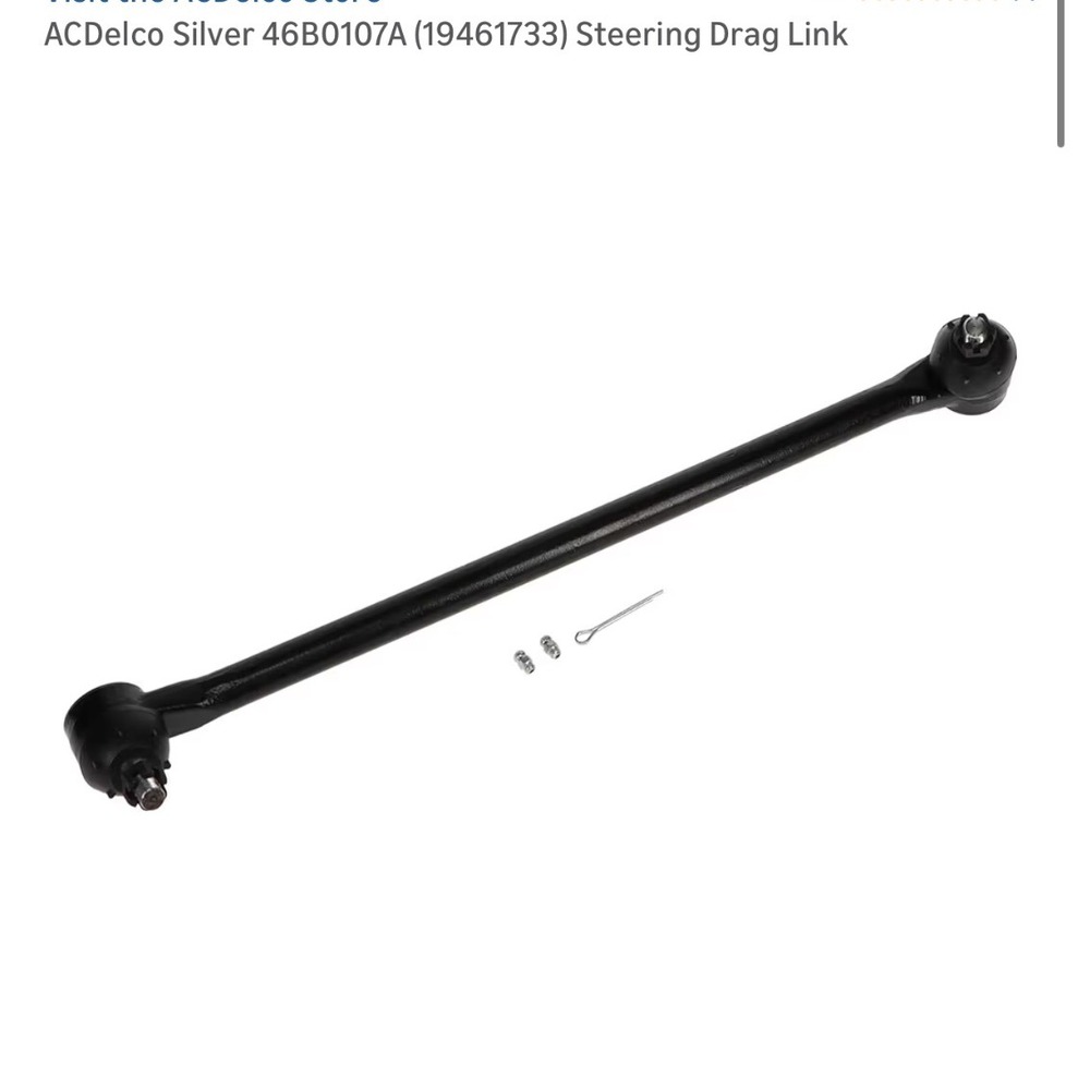 ACDelco Silver 46B0107A Steering Drag Link